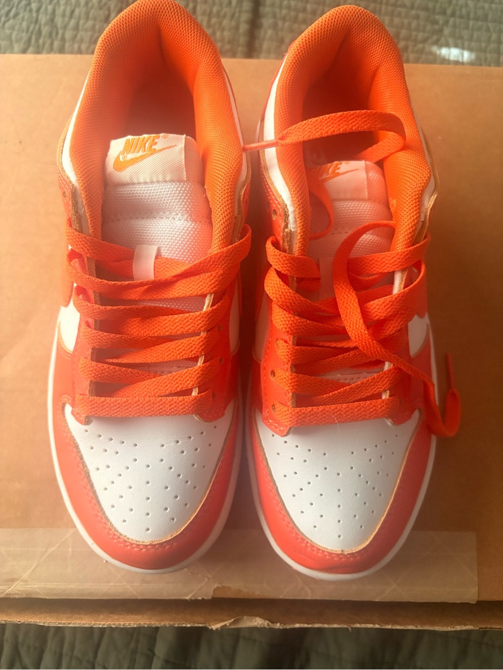 Nike Dunks Low Orange Size 8Women